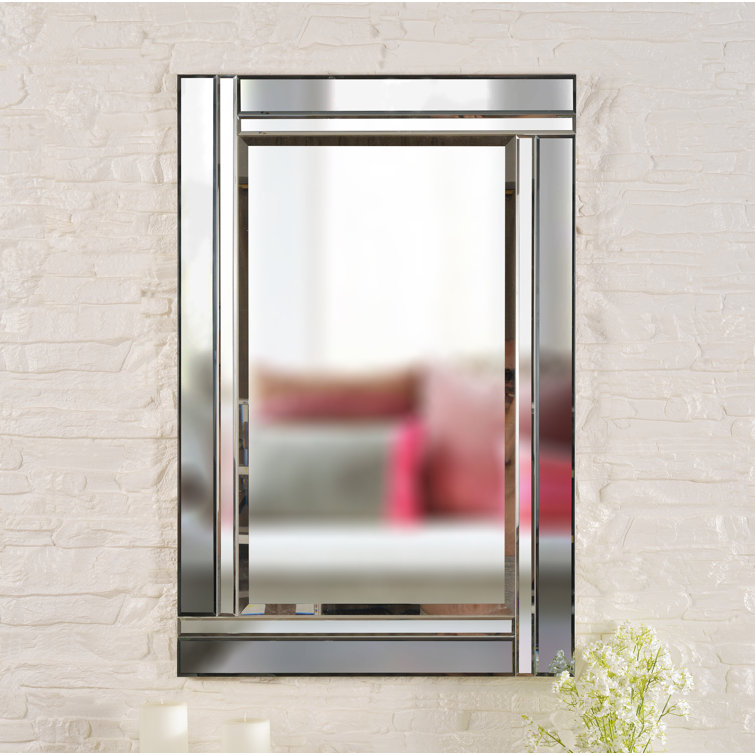 House of Hampton® Shaun Modern & Contemporary Beveled Accent Mirror & Reviews Wayfair